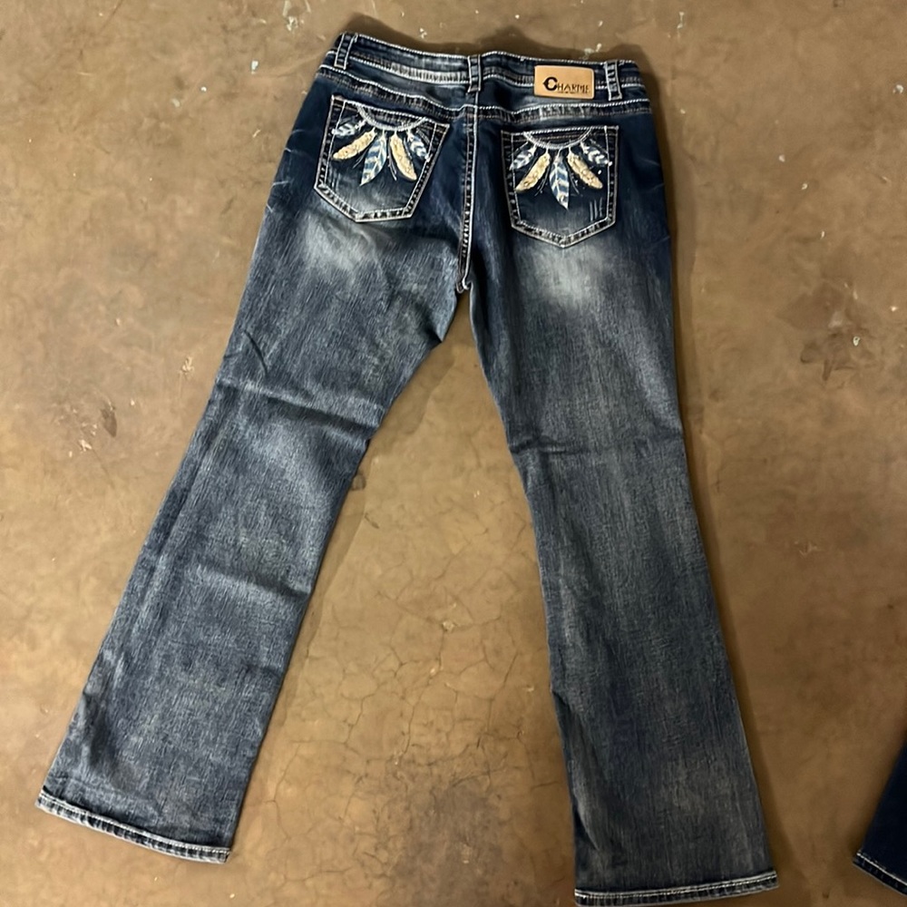 Women's charme denim jeans size 32 brand new but no tags